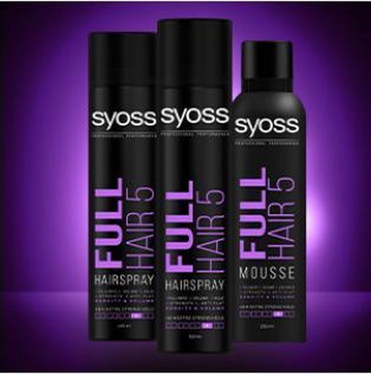 SYOSS - Full Hair 5 Styling-Mousse - Haarmousse - Haarstyling -  Voordeelverpakking - 6... | bol.com