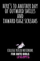 Here's to Another Day of Outward Smiles and Inward Rage Screams