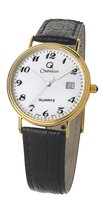 Orphelia MON-7081/2 Horloge - Leer - Zwart - Ø 34 mm