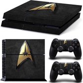 PS4 Stickers Shield - PS4 Console Skin Shield - 1 Console Skins + 2 Controller Skins