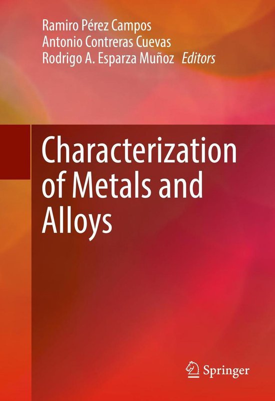 Chemistry and Material Science (R0) - Characterization of Me ... - cover