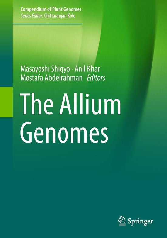 Compendium of Plant Genomes - The Allium Genomes - cover