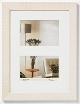Walther Home - Fotolijst - Fotoformaat 2x15x20 cm - Crème Wit