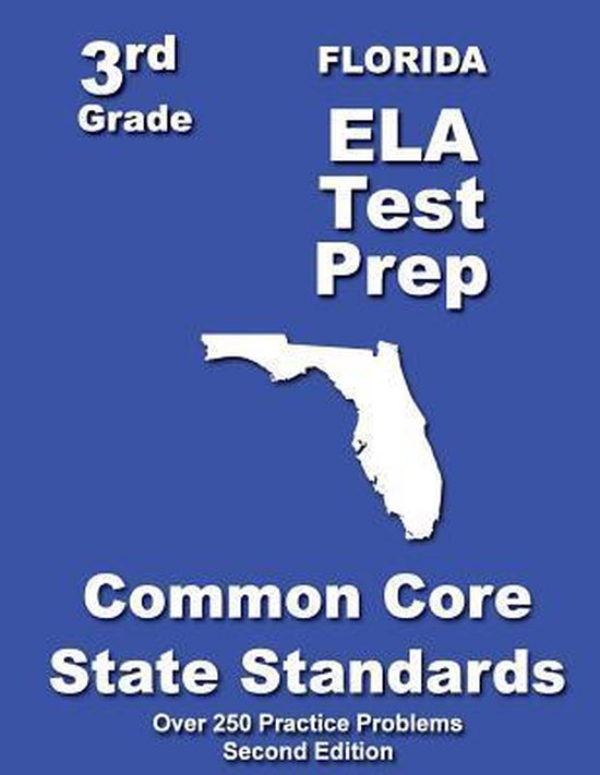 Florida 3rd Grade Ela Test Prep - cover