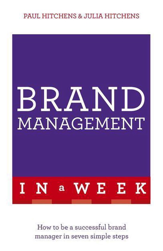 Brand Management In A Week