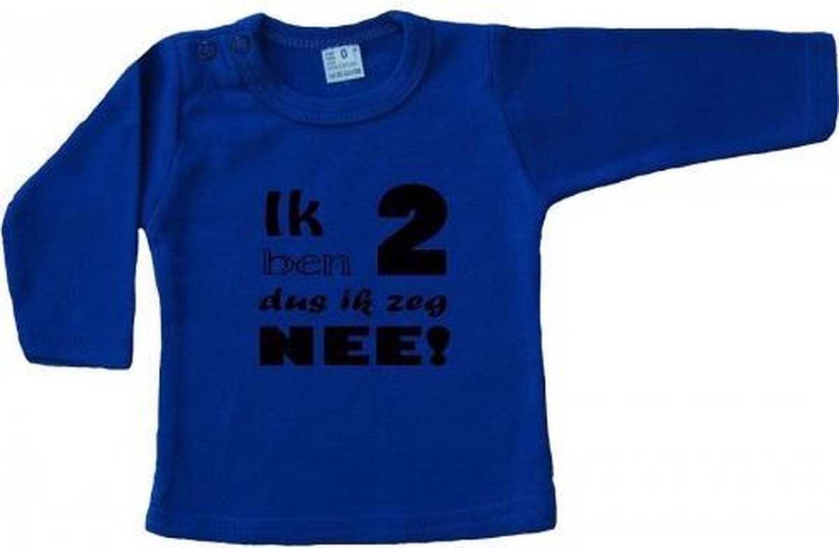 Beau - Shirt ik ben 2 dus ik zeg nee | bol.com