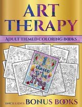 Adult Themed Coloring Books (Art Therapy): This book has 40 art therapy coloring sheets that can be used to color in, frame, and/or meditate over