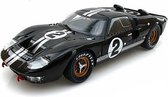 Ford GT 40 MK II 1966 Nr# 2 Zwart 1-18 Shelby Collectibles