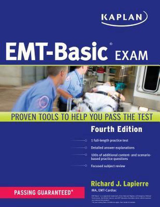 Kaplan EMTBasic Exam, Richard J. Lapierre 9781419550225 Boeken bol