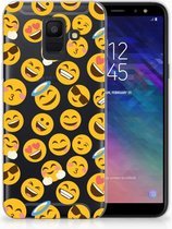 Geschikt voor Samsung Galaxy A6 (2018) TPU Hoesje Design Emoji