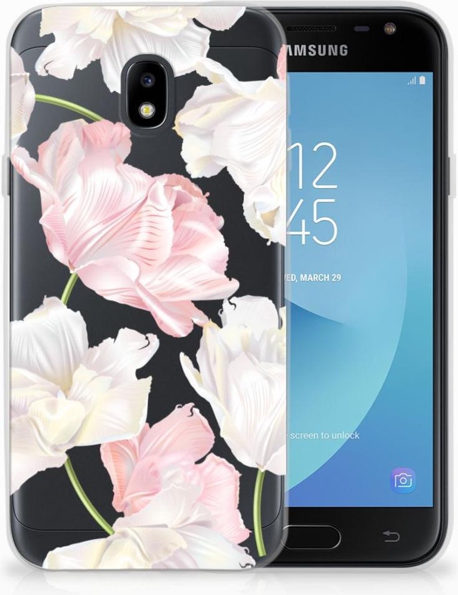 Samsung Galaxy J3 2017 TPU Case Lovely Flowers