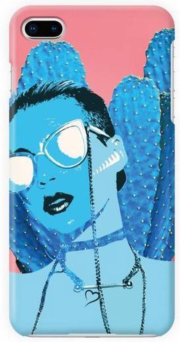 Fashionthings Cactus is your friend iPhone 7/8 Plus Hoesje / Cover - Eco-friendly - Softcase