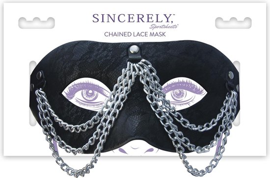 Sportsheets - Sincerely Chained Lace Mask