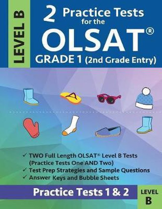 2 Practice Tests for the Olsat Grade 1 (2nd Grade Entry) Lev ... - cover