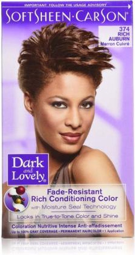 SoftSheen-Carson Dark and Lovely Fade Resist Rich Conditioning Hair Color  Crimson #362