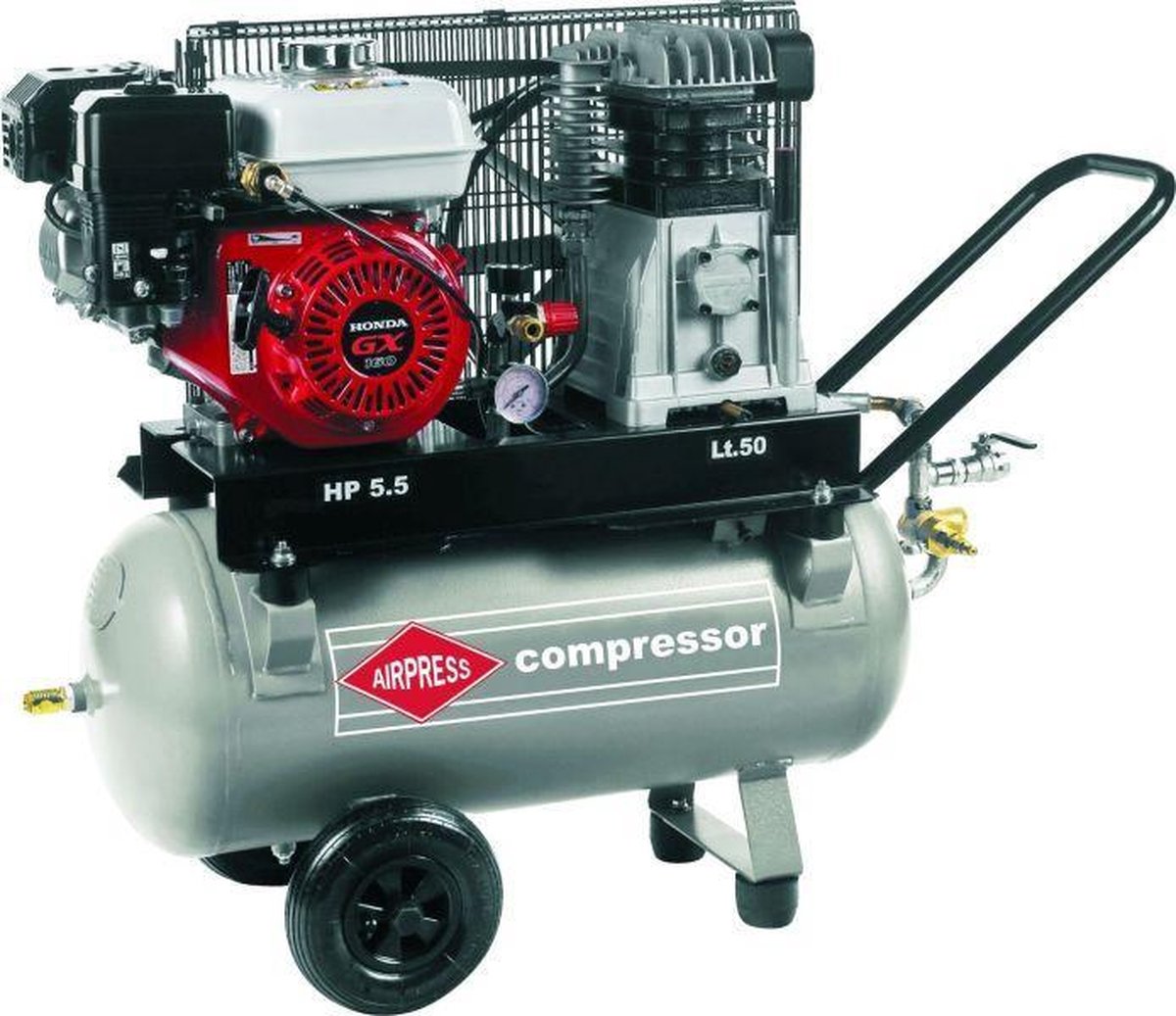 Penetratie Voortdurende weg AIRPRESS benzine compressor BM 50/330 | bol.com