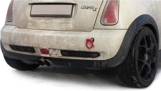 Anneau de remorquage Rouge BMW E36 E46 E39 E90 E87 Z3 Z4 Mini R55 R56