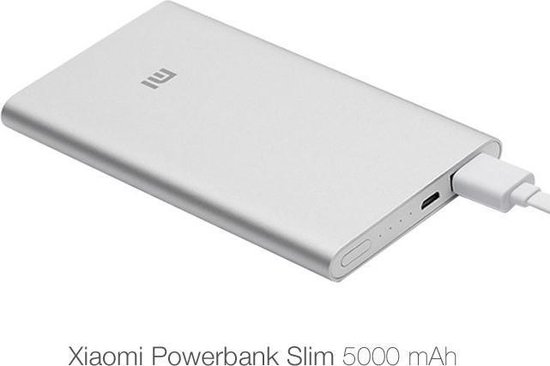Xiaomi Powerbank Slim 5000 mAh | bol.com