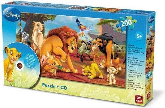 Disney Puzzel + Cd The Lion King | bol.com
