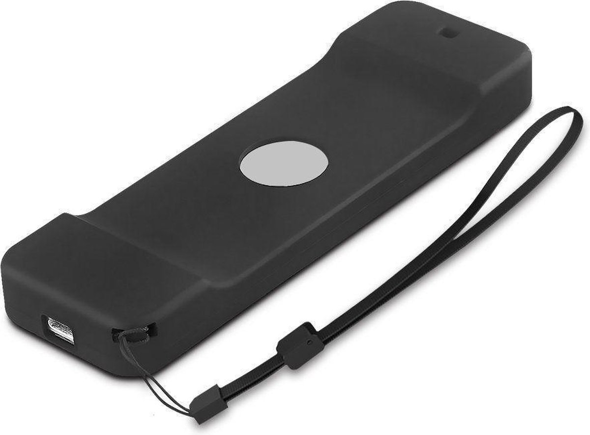 Apple TV 4 afstandsbediening siliconen game hoesje (zwart)