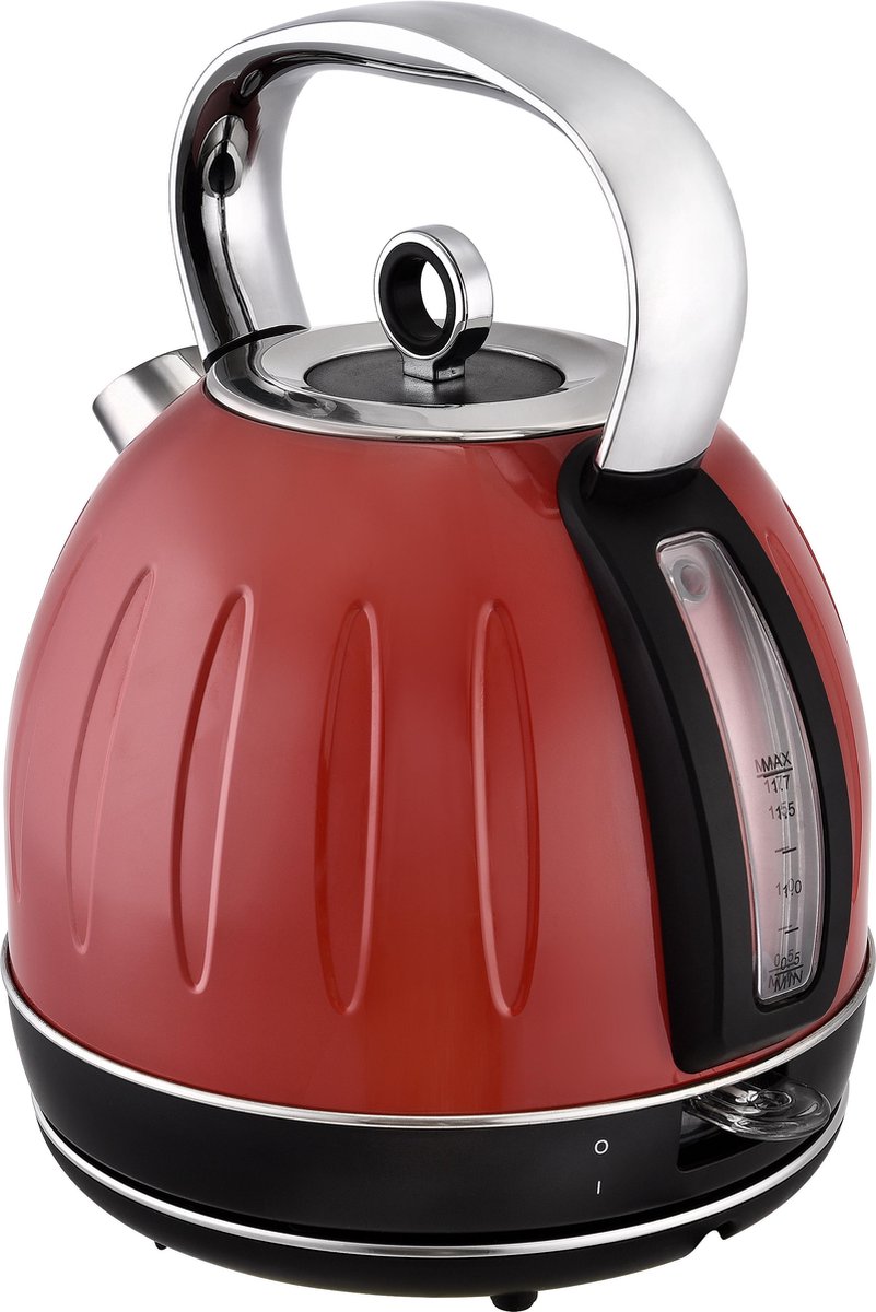 Bouilloire Haeger Cerise Rouge 1,7L 2200W