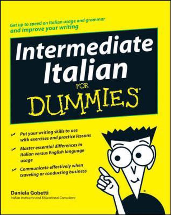 Intermediate Italian for Dummies 9780470247945 Daniela Gobetti