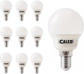 10 Stuks Calex Warmwit LED-kogellamp 240V 5W 470lm E14 P45, 2700K