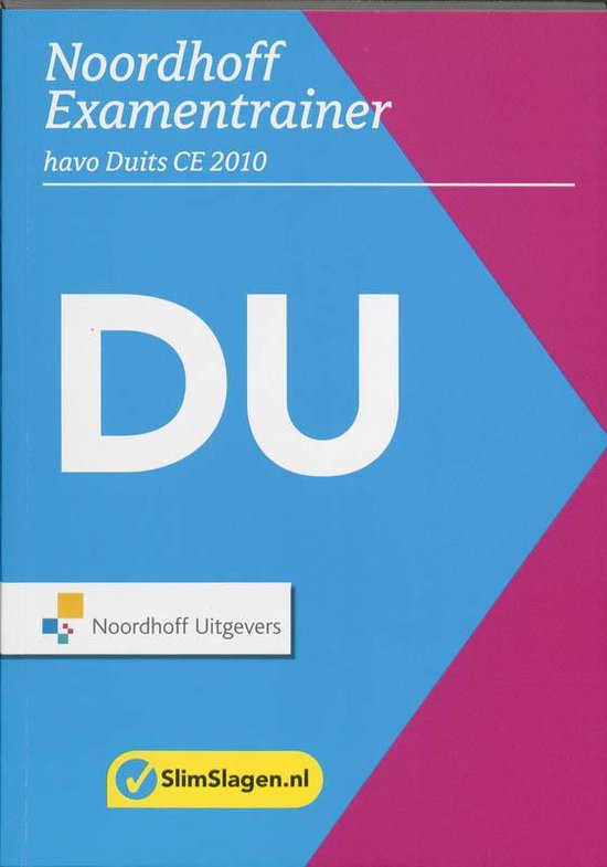 Cover van het boek 'Noordhoff Examentrainer / Havo Duits CE 2010 / druk 1'