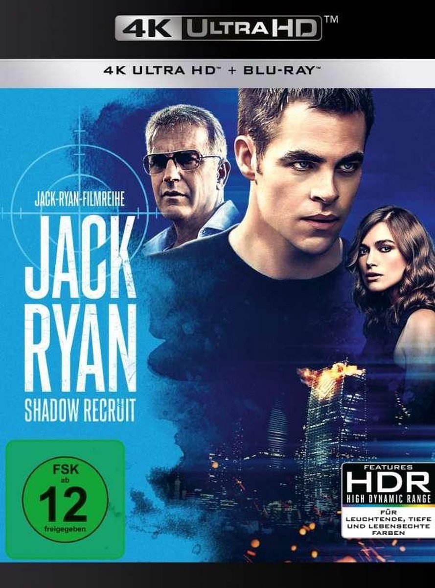 Jack Ryan: Shadow Recruit (Ultra HD Blu-ray & Blu-ray)-
