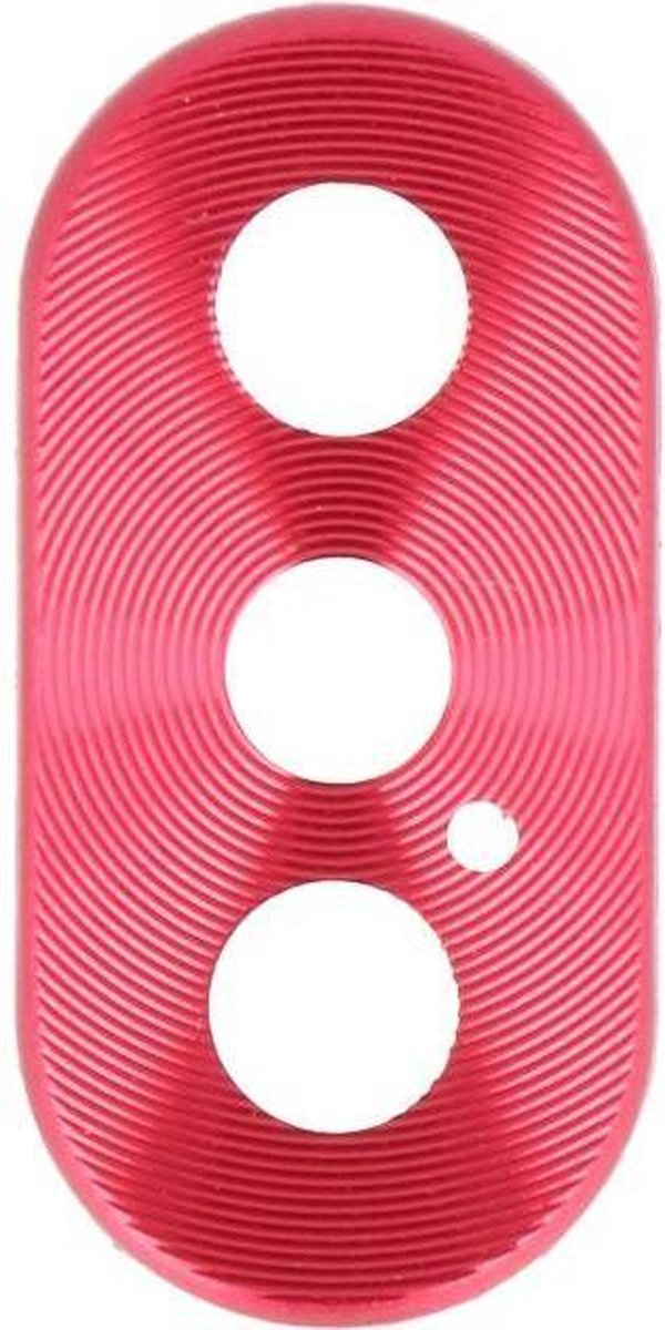 Camera cover voor iPhone X Rood
