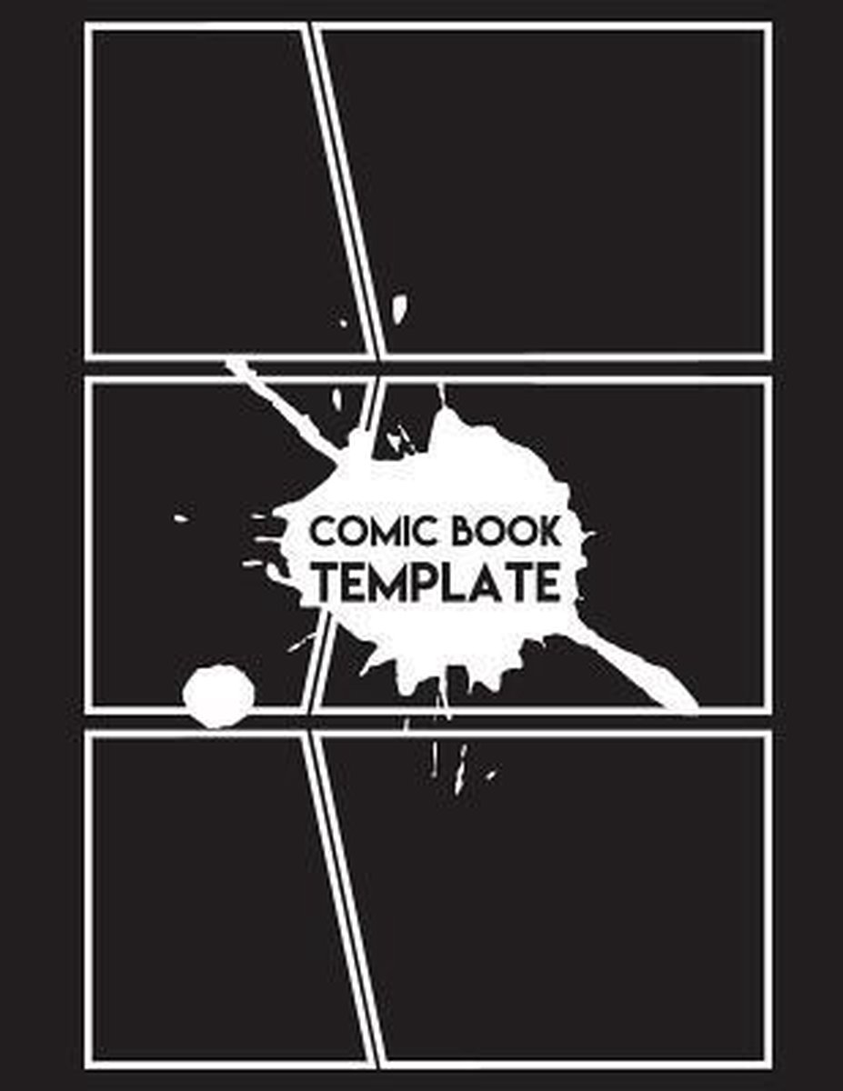 Comic Book Template Blank Comic Book Staggerd 6 Panel 8