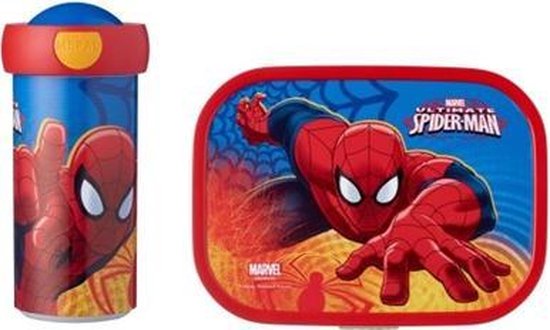 Spiderman - Lunchbox en Beker - Mepal | bol.com