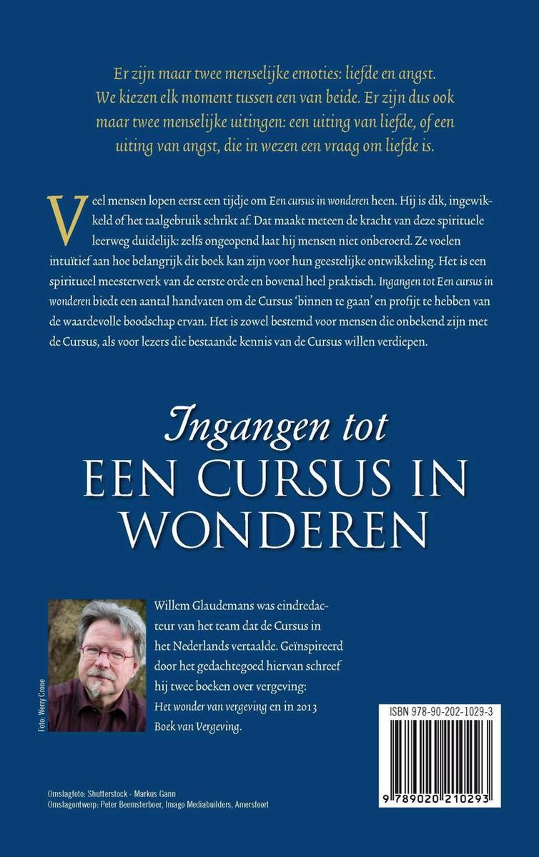 Ingangen tot een cursus in wonderen (ebook), Willem Glaudemans 9789020210361 Boeken Ingangen tot een cursus in wonderen (ebook), Willem Glaudemans 9789020210361 Boeken