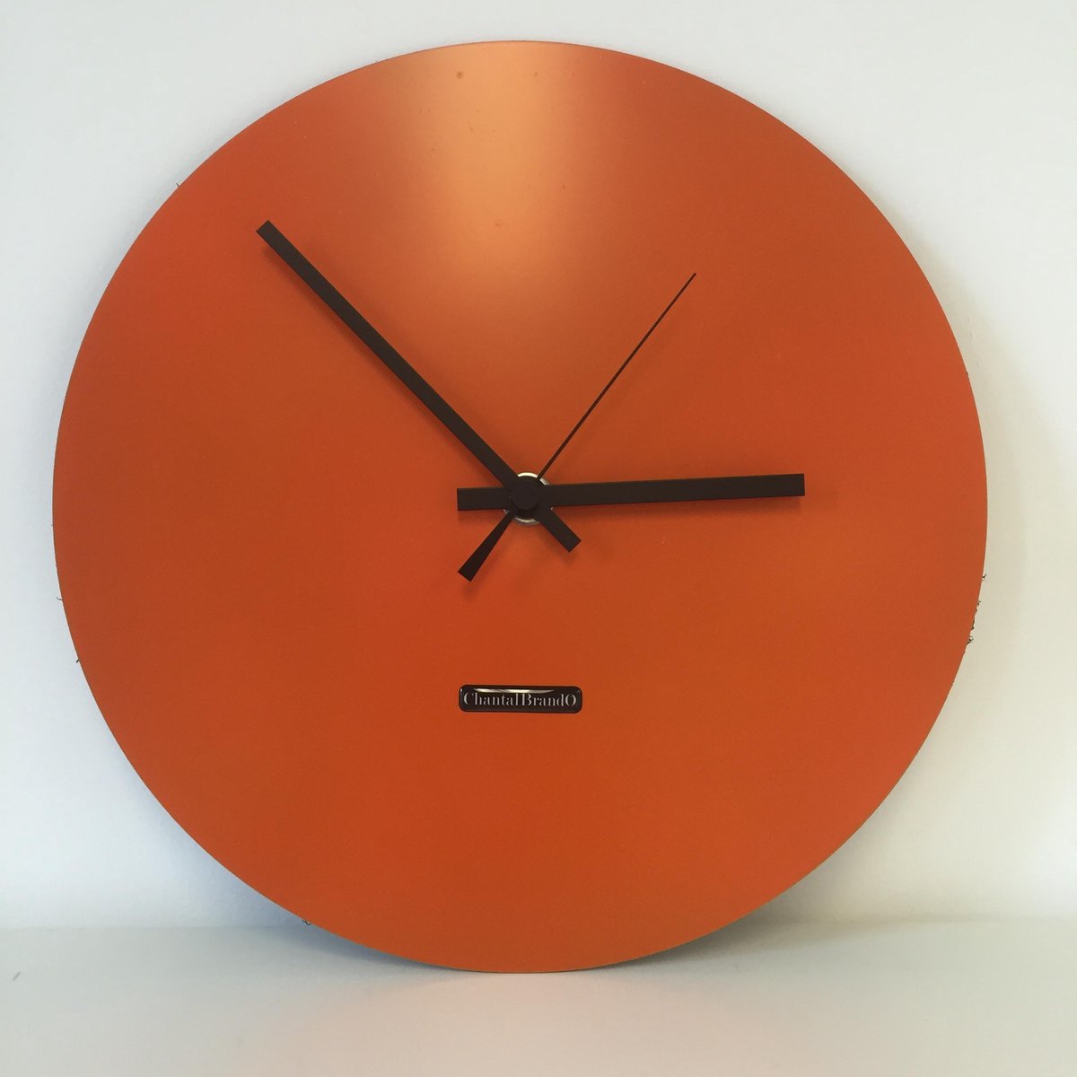 Wandklok RVS a clockwork orange