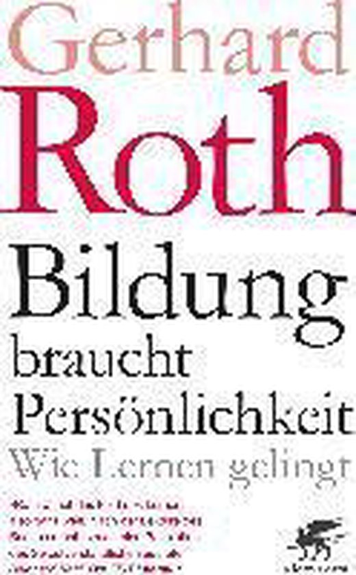 Bildung braucht Persönlichkeit - cover