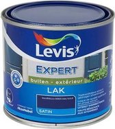 Laque Levis ' Expert' extérieur lazuli bleu satiné brillant 500 ml