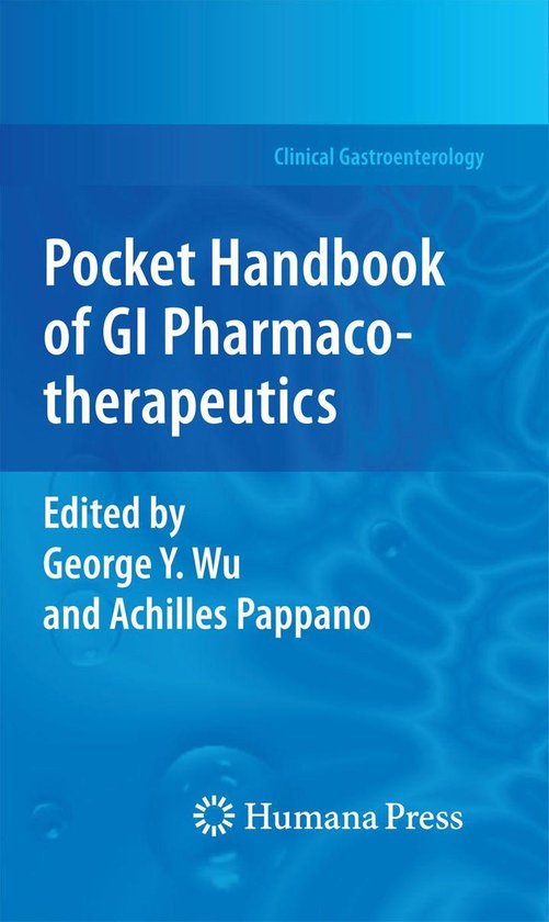 Medicine (R0) - Pocket Handbook of GI Pharmacotherapeutics - cover