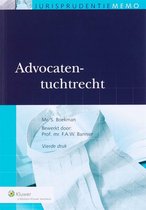 Boek cover Advocatentuchtrecht van S. Boekman