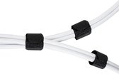 Deltaco CM03S serre-câbles Hook & loop cable tie Velcro Noir 10 pièce(s)