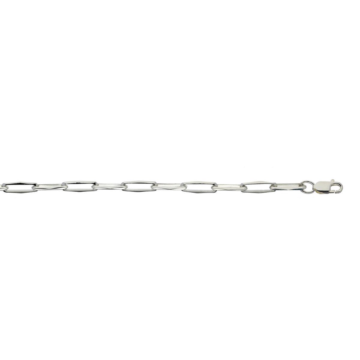 Glow armband - zilver - closed for ever 4 mm - 19 cm