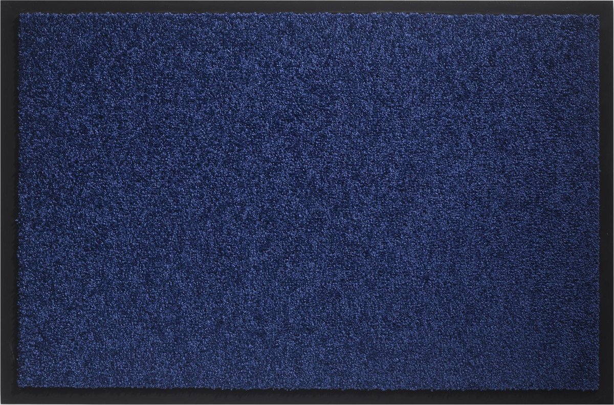 Hamat Deurmat Twister donkerblauw 90x150cm