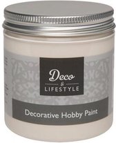 Deco & Lifestyle Acrylverf krijt 230 ml - zand 45103. 2 POTTEN a 230ML.