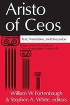 Rutgers University Studies in Classical Humanities - Aristo of Ceos