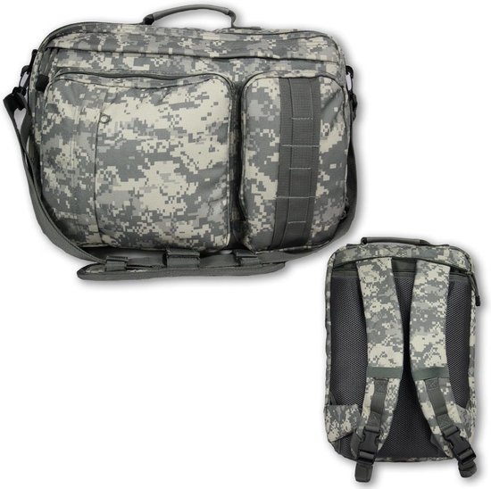 Fosco Tactical laptop bag digital camo ACU | bol