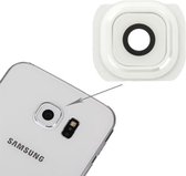 Samsung Galaxy S6 camera lens cover glas Wit reparatie onderdeel