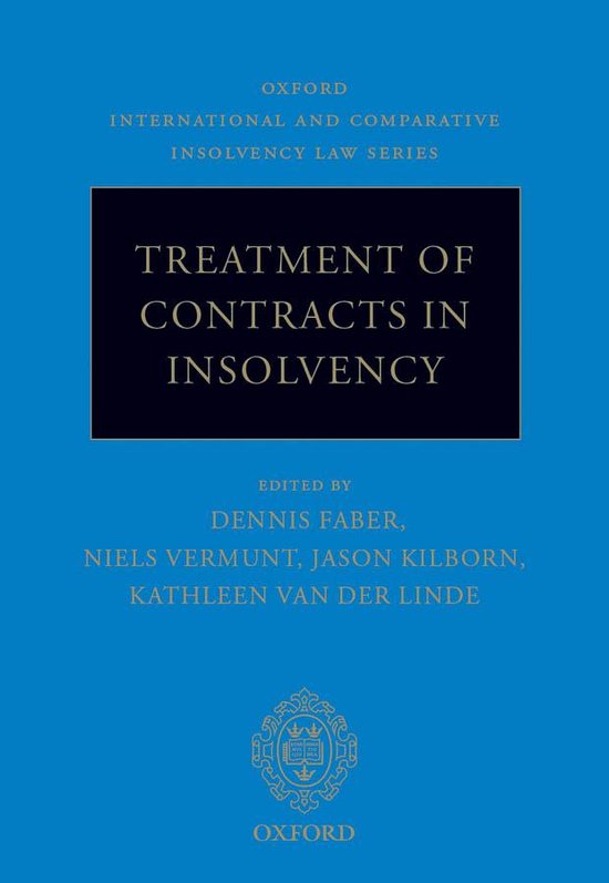 Oxford International & Comparative Insolvency Law - Treatmen ... - cover