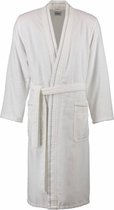 Cawo Heren Badjas Kimono 4511 Badstof - Weiss 48