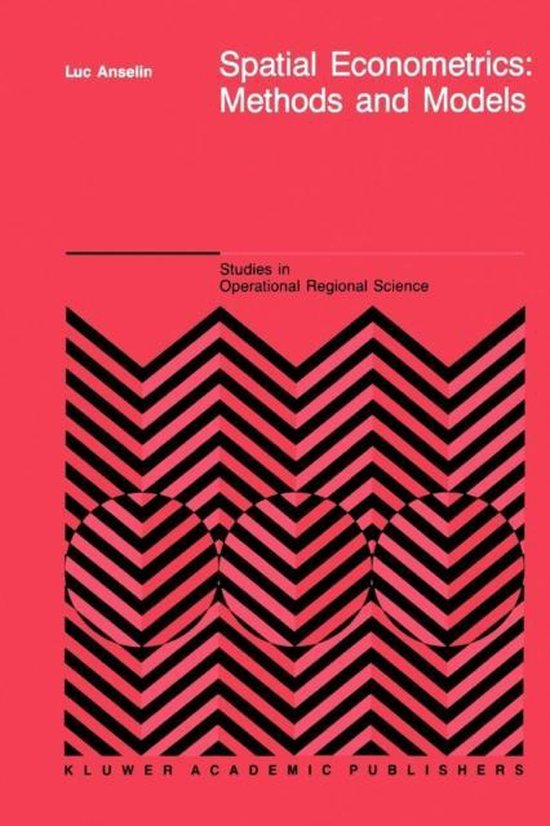 Spatial Econometrics Methods and Models - cover