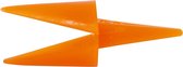 Kippen snavels, l: 30 mm, 50 stuks, oranje