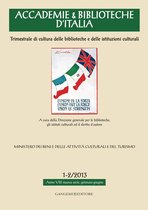 Accademie & Biblioteche d'Italia 1-2/2013
